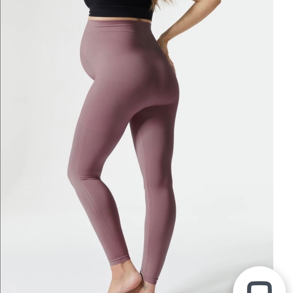 Blanqi Maternity leggings Large Soft Fawn.
